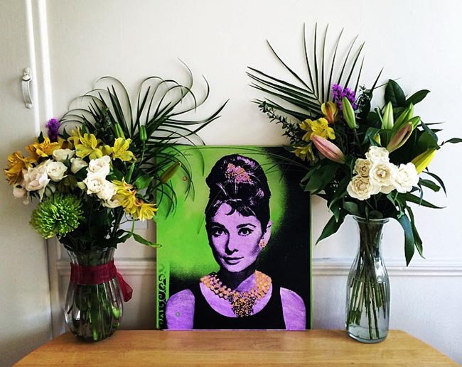 Audrey Hepburn by Thomas Van Housen