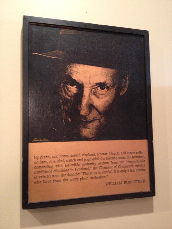 William S. Burroughs by Thomas Van Housen
