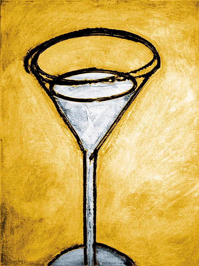Martini (Yellow) by Thomas Van Housen